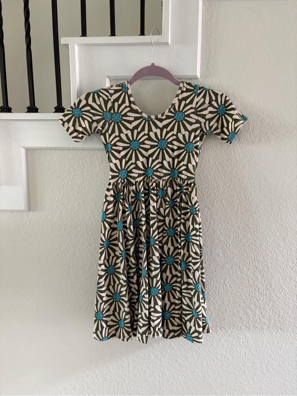 Alice + Ames Girl’s Floral Dress, Size 8
